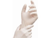 Rukavice Latex S 100ks pudrov.jednoráz